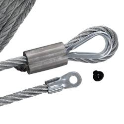 Superwinch - Superwinch 90-12879 Steel Winch Rope 3/8" x 85' for LP8500/LP10000 - Image 2