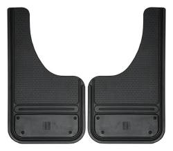 Gatorback - Gatorback Mini Cut-Style 10"x18" Black Mud Flaps No Plate GB1018CUTBK - Image 1
