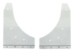 Gatorback - Gatorback 12" Front Mud Flap Brackets-Silver Silverado/Sierra GB756681 - Image 1