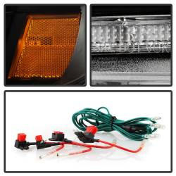 Spyder Auto - Spyder 5088697 High-Power LED Module Headlights Black for 14-20 Toyota 4Runner - Image 6