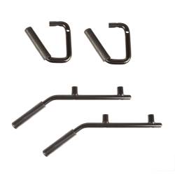 Rugged Ridge - Rugged Ridge 13505.4 Metal Grab Handles Steel F/R Set 07-18 Wrangler JK - Image 1