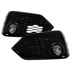 Spyder Auto - Spyder Auto 9043338 OEM Fog Light w/Switch Clear for 17 Honda Civic - Image 1