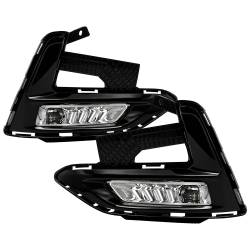 Spyder Auto - Spyder Auto 9051319 Clear Fog Lights w/Switch for 20-22 Nissan Sentra - Image 1