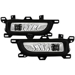 Spyder Auto - Spyder Auto 9051333 Fog Lights w/Switch Clear for 20-22 Nissan Titan - Image 1