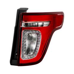 Spyder Auto - Spyder Auto 9955907 LED Red/Clear Taillight OE Right for 11-15 Explorer - Image 1