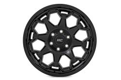 Rough Country Suspension Systems - Rough Country 80200910 80 Series Wheel 20x9 8x6.5 0mm Semi Gloss Black - Image 2