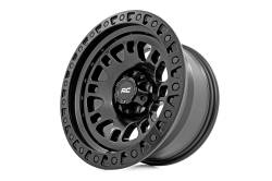 Rough Country Suspension Systems - Rough Country 82 Series Wheel 18x9 6x5.5 -12mm Semi Gloss Black 82181212 - Image 3
