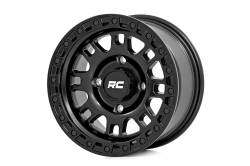 Rough Country Suspension Systems - Rough Country 82140730 82 Series Wheel 14x7 4x156 10mm Semi Gloss Black - Image 1