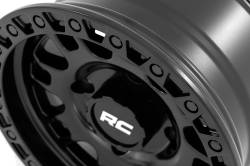 Rough Country Suspension Systems - Rough Country 82140730 82 Series Wheel 14x7 4x156 10mm Semi Gloss Black - Image 4