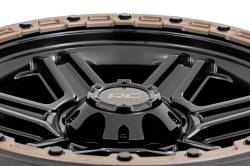 Rough Country Suspension Systems - Rough Country 79 Series Wheel 18x9 6x135 -12mm Semi Gloss Black/Bronze 79181217 - Image 5