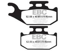 EBC Motorcycle Brakes - EBC Motorcycle Brakes FA317R R Series Heavy Duty Sintered Pads - Image 1