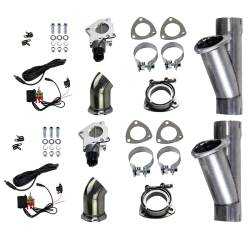 Granatelli Motor Sports - Granatelli MS 303525D Electronic Exhaust Cutout Systems Alum Mild Steel Slip-Fit - Image 1