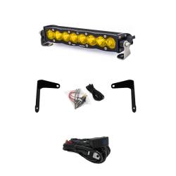 Baja Designs - Baja Designs 447038 S8 10" Shock Mount Light Bar Kit - Image 1