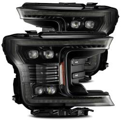 AlphaRex - AlphaRex 880165 Alpha Black LED Projector Headlights for 18-20 Ford F150 - Image 1