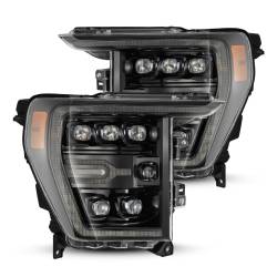 AlphaRex - AlphaRex 880138 Alpha Black LED Projector Headlights for 21-22 Ford F150 - Image 1