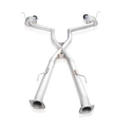 Stainless Works - Stainless Works DUR18CBR-B Redline Catback w/Black Tips - Image 2