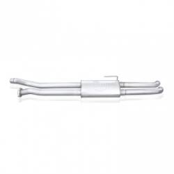 Stainless Works - Stainless Works FTR17CBDP Ecoboost Dump Style Catback Factory & Perf. Connect - Image 2