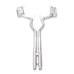 Stainless Works - Stainless Works GT350CBHFCR Redline Catback H-Pipe w/NPP Valve Factory Connect - Image 2