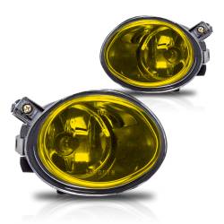 Winjet - Winjet CFWJ-0081-Y Yellow Fog Lights for 01-05 BMW E46 E39 M5 330i & 330Ci - Image 2