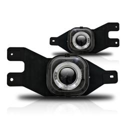 Winjet - Winjet CFWJ-0062-C Clear Halo Projector Fog Lights 99-04 Excursion/Super Duty - Image 2