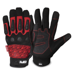 Body Armor 4x4 - Body Armor 3217 Trail Gloves Extra Large Red/Black - Image 1