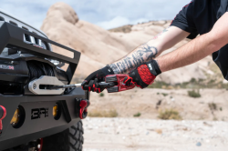 Body Armor 4x4 - Body Armor 3217 Trail Gloves Extra Large Red/Black - Image 2