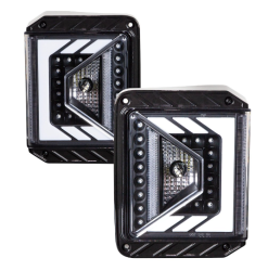 Winjet - Winjet CTRNG0490B-BC LED Taillights Off Road Type for 07-18 Jeep Wrangler JK - Image 2