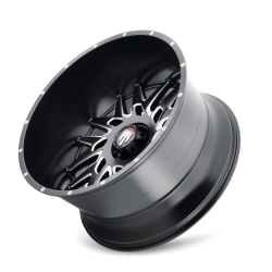 American Truxx - American Truxx AT184 Dna 24x14 6x135 -76mm Black/Milled AT184-24436M-76 - Image 2