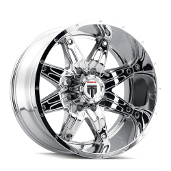 American Truxx - American Truxx AT185 Lonestar 22x12 5x5.0 -44mm Chrome AT185-22273C-44 - Image 1