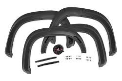Rough Country Suspension Systems - Rough Country S-N12200 Sport Black Fender Flares for 22-26 Nissan Frontier Crew - Image 2