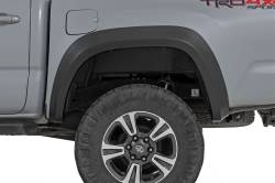 Rough Country Suspension Systems - Rough Country Sport Fender Flares Black Onyx for 16-23 Tacoma S-T11621-202 - Image 5