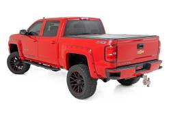 Rough Country Suspension Systems - Rough Country OV2 Running Boards Black Silverado/Sierra Crew 14010 - Image 3