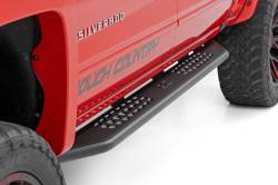 Rough Country Suspension Systems - Rough Country OV2 Running Boards Black Silverado/Sierra Crew 14010 - Image 4
