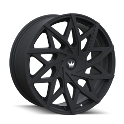 Mazzi Wheels - Mazzi Wheels Big Easy 18x8 5x112 5x120 35mm Matte Black 372-8809MB - Image 1
