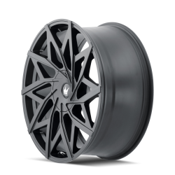 Mazzi Wheels - Mazzi Wheels Big Easy 18x8 5x112 5x120 35mm Matte Black 372-8809MB - Image 2