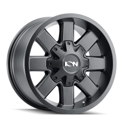 Ion Alloy - Ion Alloy 141 Series 20x10 8x6.5 18mm Satin Black 141-8976B18 - Image 1