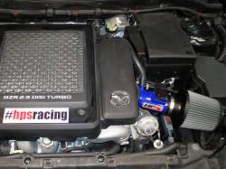 HPS Performance - HPS 827-601BL Blue Air Intake Kit for 07-13 Mazda Mazdaspeed 3 2.3L - Image 2