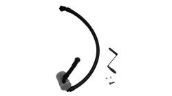 J&L Oil Separator Co - J&L Oil Separator 3092D-C Silver Oil Separator 3.0 CCV Side - Image 1