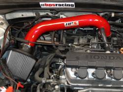 HPS Performance - HPS 827-104R Red Air Intake Kit for 01-05 Honda Civic 04-05 Honda Civic 1.7L - Image 2