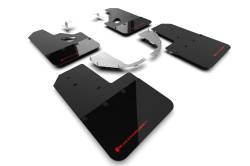 Rally Armor - Rally Armor MF85-RR-ST-RD Black Mud Flap Red Logo - Image 1
