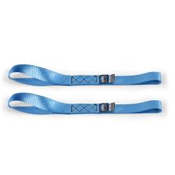 Mishimoto - Mishimoto BNRTC-TDHD-2BL Borne Off-Road HD Ratchet Tie-Down Kit 2-Pack Blue - Image 1