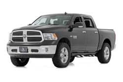 Rough Country Suspension Systems - Rough Country 31015 Black SRL2 Drop Step Nerf Bars for 09-18 Ram Crew - Image 2
