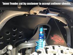 Fishbone Offroad - Fishbone Offroad FB33007F Front Aluminum Inner Fenders - Image 8