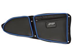 PRP - PRP E37-V Front Door Bag w/Knee Pad for Polaris RZR Passenger Side Blue - Image 1