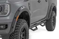 Rough Country Suspension Systems - Rough Country Pocket Fender Flares-Absolute Black 2024 Ford Ranger F-F12401-G1 - Image 6