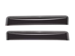 Weathertech - Weathertech 81765 Side Window Rear Deflector Set Dark Tint - Image 1