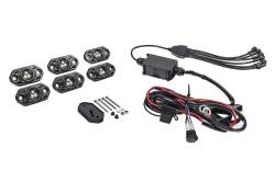 KC Hilites - KC HiLiTES 339 C-Series RGB LED Multi-Use Flood 6-Light System Universal - Image 1