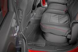 Rough Country Suspension Systems - Rough Country FF-21413 Fr/Rr Floor Liners Black for 14-18 Silverado/Sierra Crew - Image 3