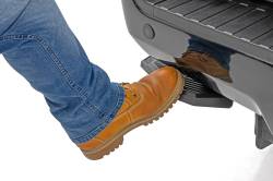 Rough Country Suspension Systems - Rough Country Retractable Truck Bed Step Black 17-22 Super Duty PW049815 - Image 2