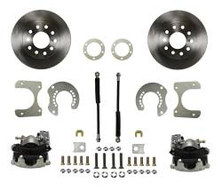 Leed Brakes - Leed Brakes RC2001 Rear Disc Brake Kit w/Plain Rotors & Zinc Plated Calipers - Image 1